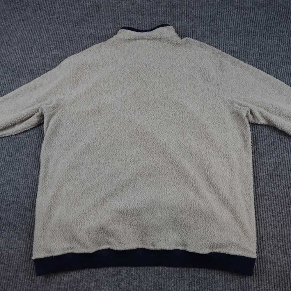 Patagonia Shearling Button Pullover Mens 2XL Oatmeal Fleece 26140 FA22 - Picture 6 of 9